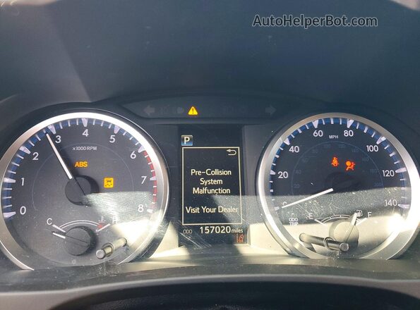 5TDZARFHXHS031366 2017 TOYOTA HIGHLANDER White Widok zestawu wskaźników
