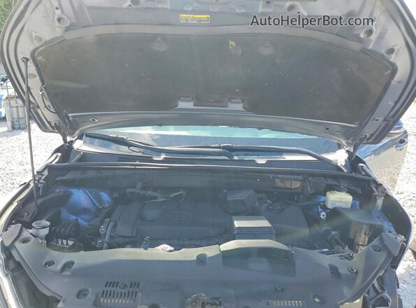 5TDZARFHXHS032355 2017 TOYOTA HIGHLANDER Blue Вид підкапотного простору