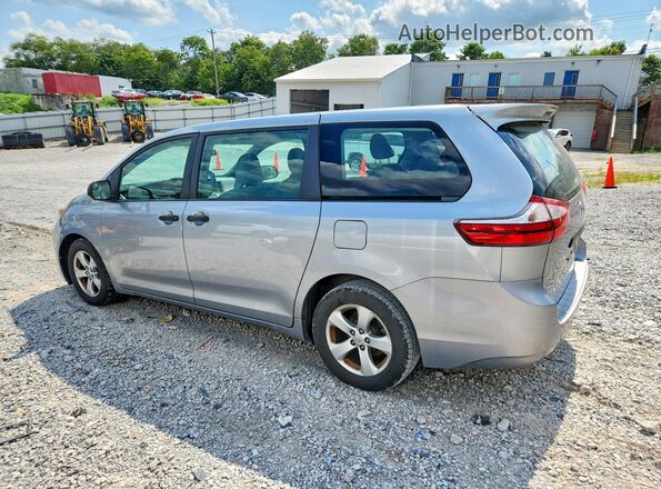5TDZK3DC2GS759022 2016 TOYOTA SIENNA Silver Rear left