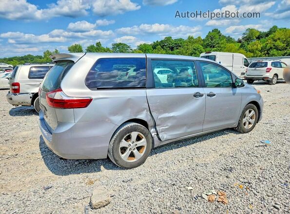 5TDZK3DC2GS759022 2016 TOYOTA SIENNA Silver Rear right