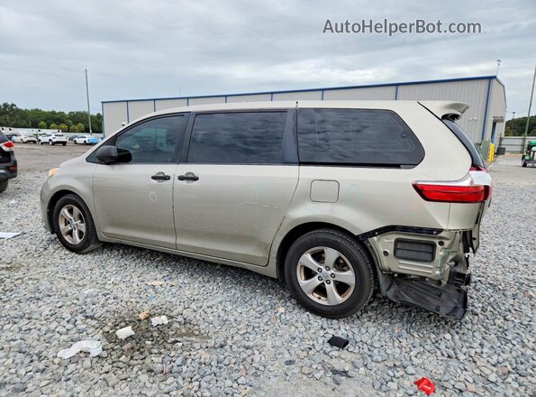 5TDZK3DC5GS734941 2016 TOYOTA SIENNA Gold Tył lewy