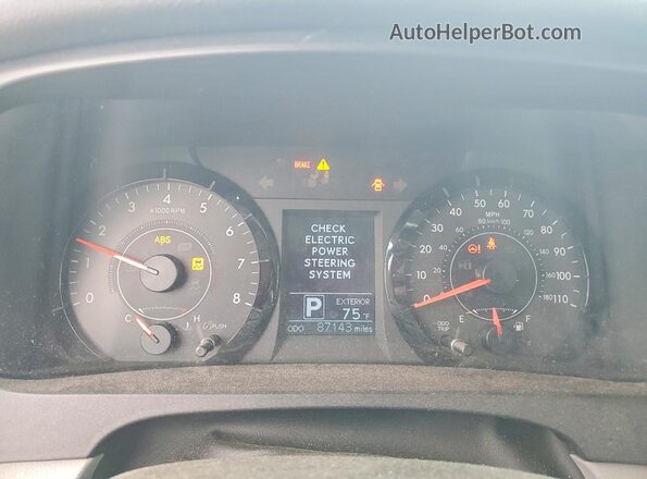 5TDZK3DC7GS697973 2016 TOYOTA SIENNA Серебряный Вид щитка приборов