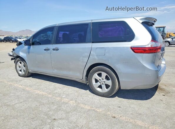 5TDZK3DC7GS761557 2016 TOYOTA SIENNA Silver Tył lewy