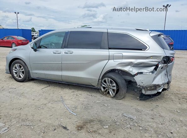 5TDZRKEC0MS033594 2021 TOYOTA SIENNA Silver Задня ліва чверть
