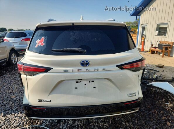 5TDZRKEC9MS011982 2021 TOYOTA SIENNA White Вид ззаду