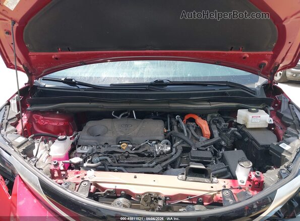 5TDZSKFC6PS100321 2023 TOYOTA SIENNA Red უკანა ხედი