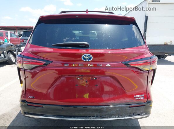 5TDZSKFC6PS100321 2023 TOYOTA SIENNA Red 