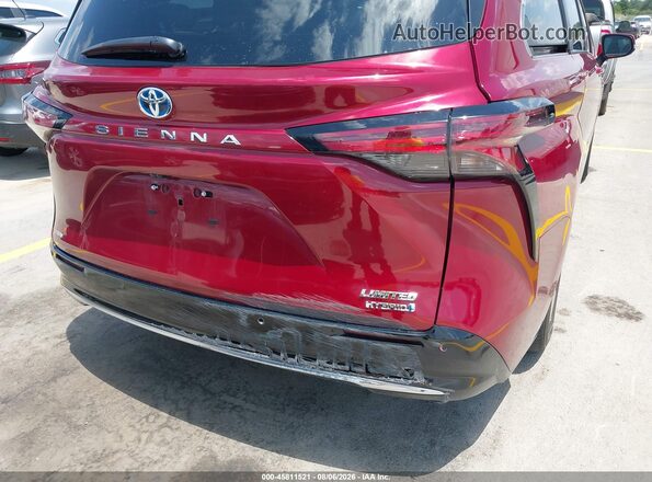5TDZSKFC6PS100321 2023 TOYOTA SIENNA Red 