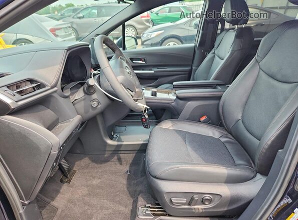 5TDZSKFCXTS239068 2026 TOYOTA SIENNA Blue Widok wnętrza z przodu