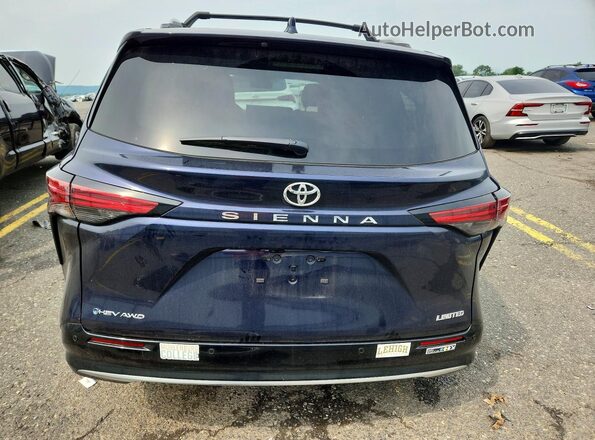 5TDZSKFCXTS239068 2026 TOYOTA SIENNA Blue Widok z tyłu