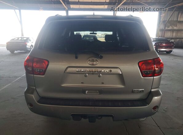 5TDZY5G10GS061125 2016 TOYOTA SEQUOIA Silver Vista trasera