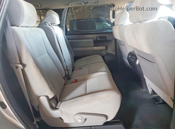 5TDZY5G10GS061125 2016 TOYOTA SEQUOIA Silver Vista interior trasera