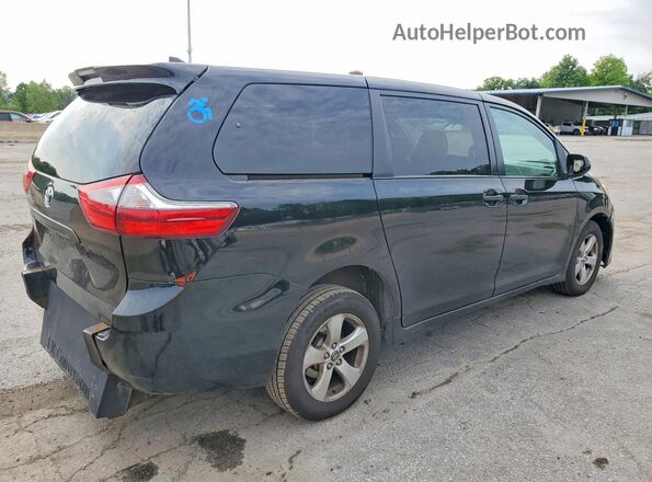 5TDZZ3DC1LS053942 2020 TOYOTA SIENNA Черный Задняя правая четверть