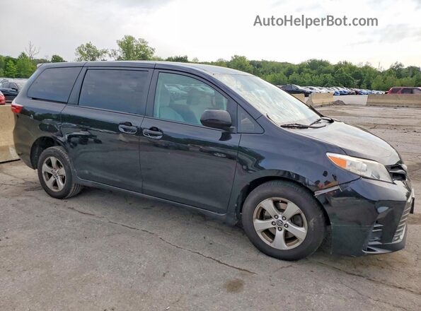5TDZZ3DC1LS053942 2020 TOYOTA SIENNA Черный Передняя правая четверть