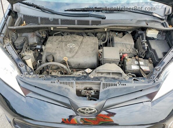 5TDZZ3DC1LS053942 2020 TOYOTA SIENNA Черный Вид подкапотного пространства