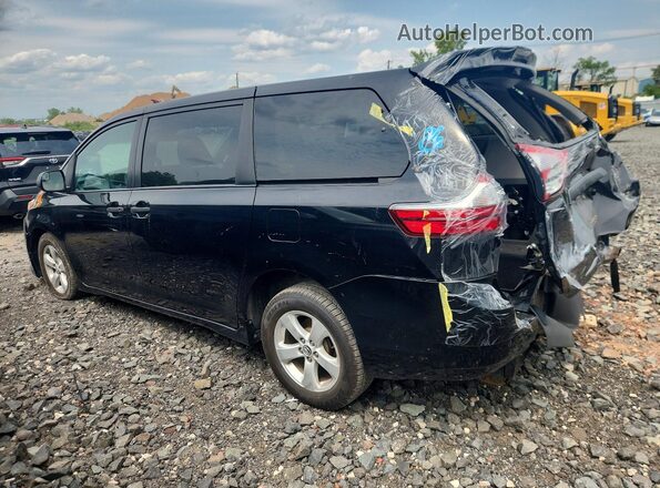 5TDZZ3DC2LS084679 2020 TOYOTA SIENNA Black Trasero izquierdo