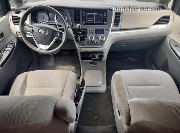 5TDZZ3DC2LS084679 2020 TOYOTA SIENNA Black Vista del salpicadero