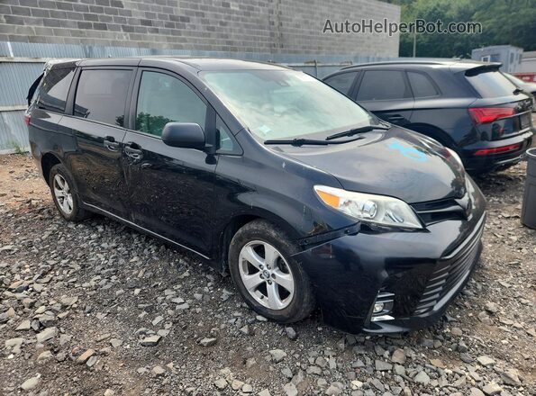 5TDZZ3DC2LS084679 2020 TOYOTA SIENNA Black Delantero derecho