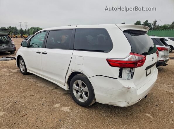5TDZZ3DC2LS087503 2020 TOYOTA SIENNA White Հետևի ձախ