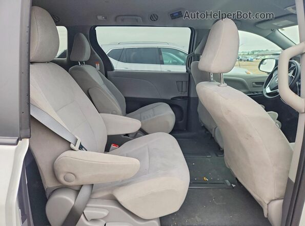 5TDZZ3DC2LS087503 2020 TOYOTA SIENNA White Սալոնի հետևի տեսք