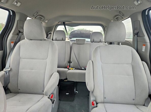 5TDZZ3DC2LS087503 2020 TOYOTA SIENNA White Հետևի նստատեղերի տեսք