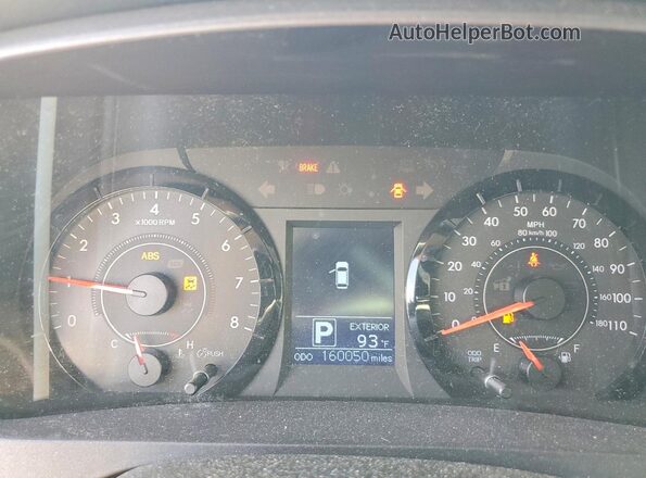 5TDZZ3DC9HS770225 2017 TOYOTA SIENNA Silver Widok zestawu wskaźników