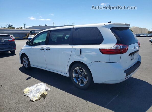 5TDZZ3DC9LS046169 2020 TOYOTA SIENNA White Trasero izquierdo