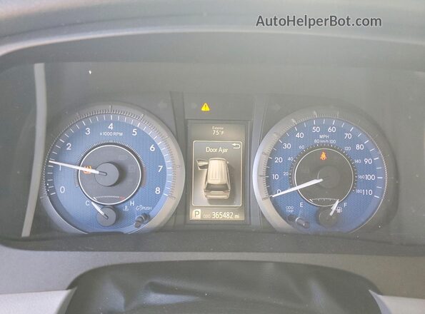 5TDZZ3DC9LS046169 2020 TOYOTA SIENNA White Vista del cuadro de instrumentos