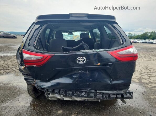 5TDZZ3DC9LS084159 2020 TOYOTA SIENNA Черный Вид сзади