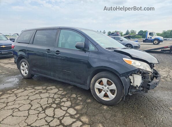 5TDZZ3DC9LS084159 2020 TOYOTA SIENNA Черный Передняя правая четверть