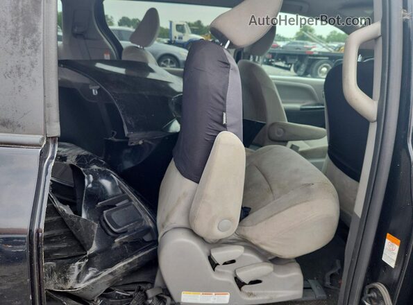 5TDZZ3DC9LS084159 2020 TOYOTA SIENNA Черный Вид задней части салона
