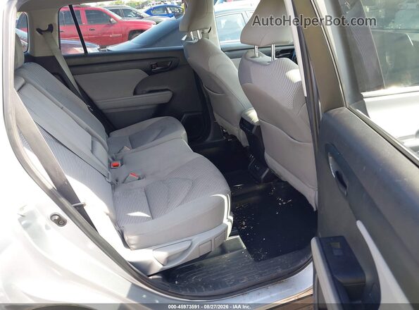 5TDZZRAH0LS508654 2020 TOYOTA HIGHLANDER Silver Vista de la etiqueta del VIN