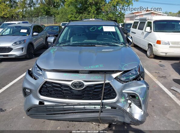 5TDZZRAH0LS508654 2020 TOYOTA HIGHLANDER Silver Vista del cuadro de instrumentos