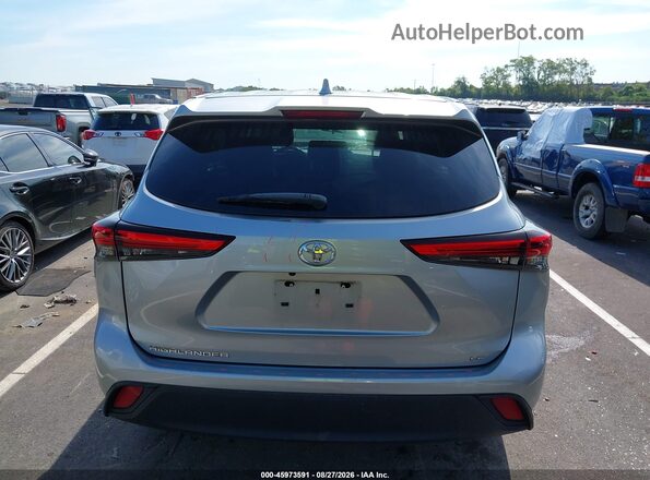5TDZZRAH0LS508654 2020 TOYOTA HIGHLANDER Silver 