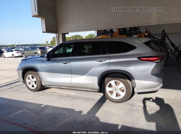 5TDZZRAH6MS033562 2021 TOYOTA HIGHLANDER Silver 
