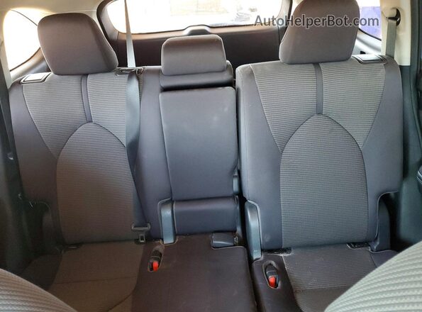 5TDZZRAH8LS009116 2020 TOYOTA HIGHLANDER Blue Հետևի նստատեղերի տեսք