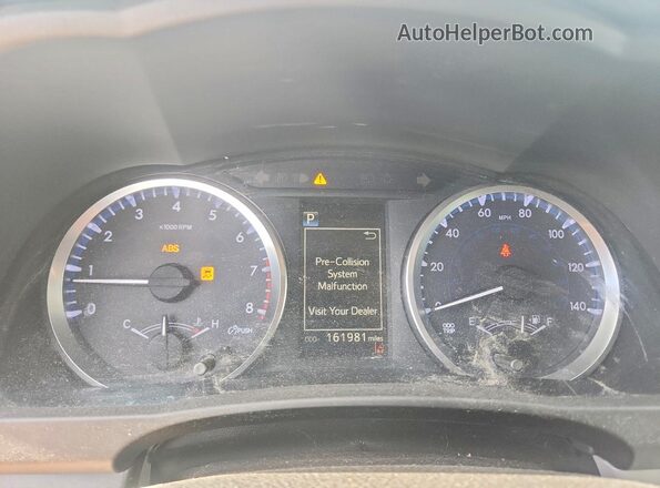 5TDZZRFH2HS199706 2017 TOYOTA HIGHLANDER Silver Սարքավորումների վահանակի տեսք