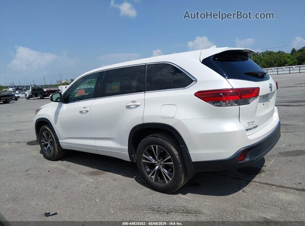 5TDZZRFH5HS199022 2017 TOYOTA HIGHLANDER White Vista interior de 360 grados