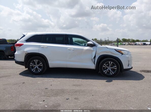 5TDZZRFH5HS199022 2017 TOYOTA HIGHLANDER White Vista interior trasera