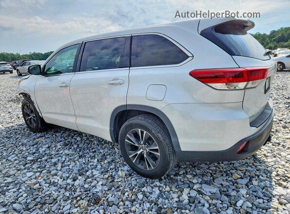 5TDZZRFH5JS274338 2018 TOYOTA HIGHLANDER Белый Задняя левая четверть