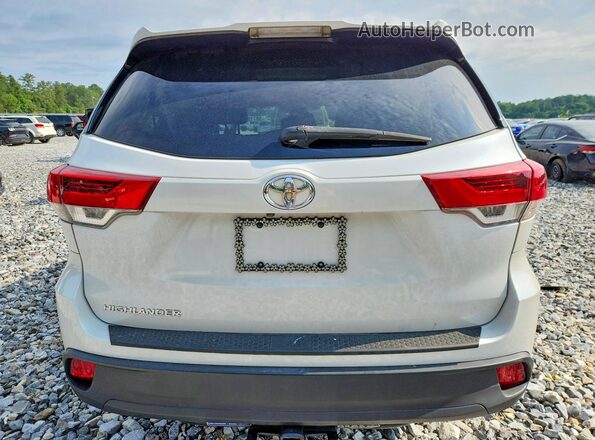 5TDZZRFH5JS274338 2018 TOYOTA HIGHLANDER Белый Вид сзади