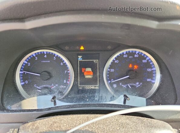 5TDZZRFH5JS274338 2018 TOYOTA HIGHLANDER Белый Вид щитка приборов
