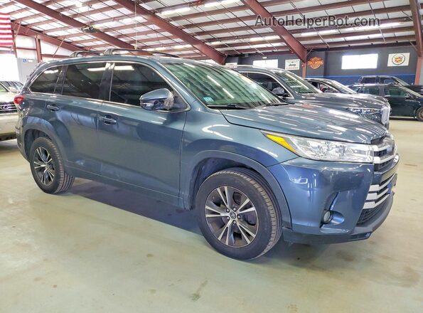 5TDZZRFH9JS241083 2018 TOYOTA HIGHLANDER Blue Առջևի աջ