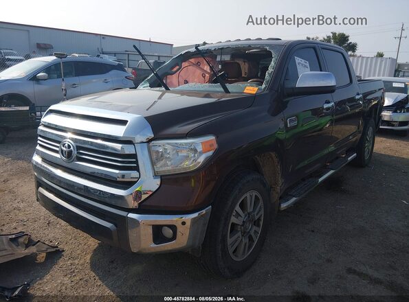 5TFAW5F14HX669875 2017 TOYOTA TUNDRA Brown Przód lewy