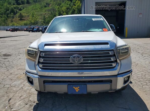 5TFAW5F17JX744896 2018 TOYOTA TUNDRA White Front view
