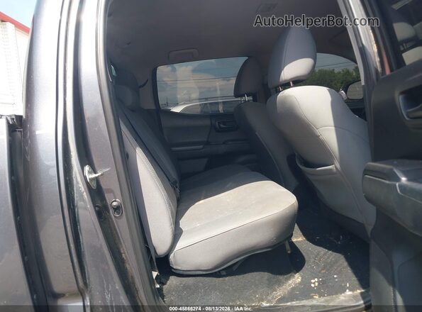 5TFAX5GN2HX093072 2017 TOYOTA TACOMA Gray Vista de la etiqueta del VIN