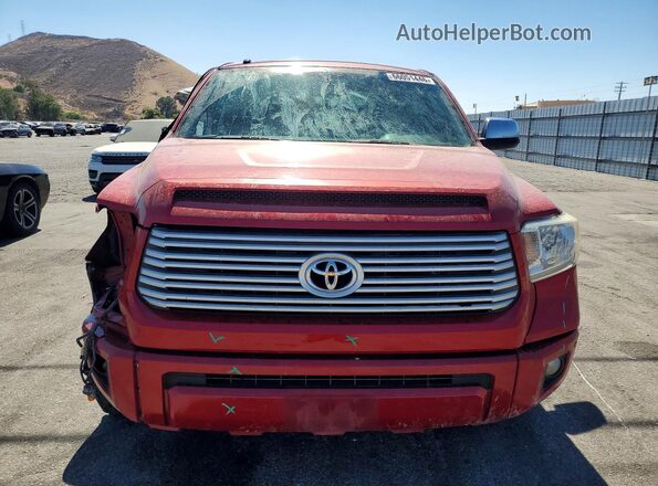 5TFAY5F10HX607982 2017 TOYOTA TUNDRA Burgundy Widok z przodu