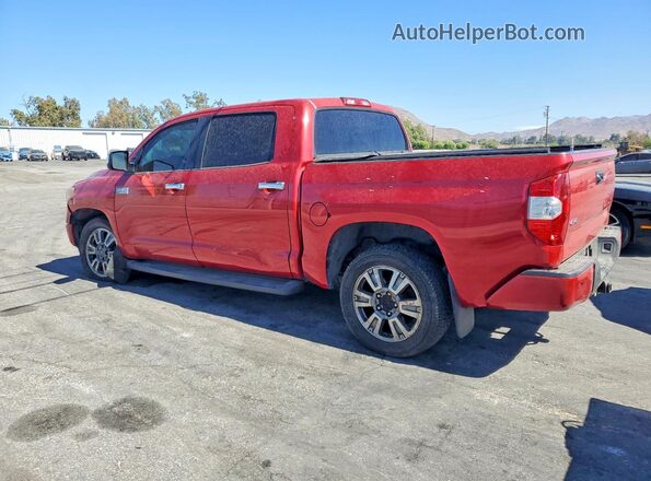 5TFAY5F10HX607982 2017 TOYOTA TUNDRA Burgundy Tył lewy