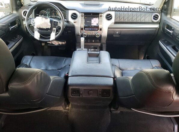 5TFAY5F10JX712009 2018 TOYOTA TUNDRA White წინა პანელის ხედი
