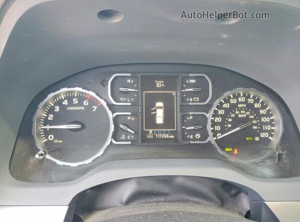 5TFAY5F10JX727495 2018 TOYOTA TUNDRA Серый Вид щитка приборов